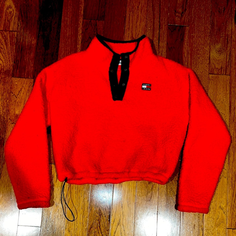 Tommy Jeans Red Pullover